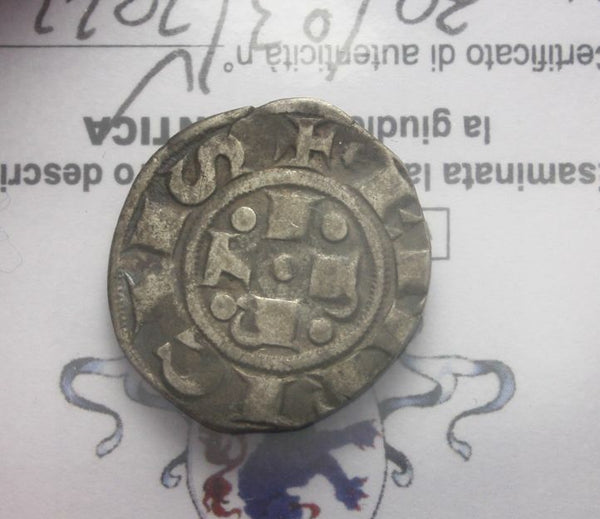 NL* BOLOGNA BOLOGNINO in Argento 1191/1337 Perizia Filisina Massimo
