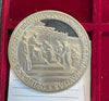 EN* ROME PIUS XII Annual Silver Medal 1956 XVIII Catholic Associations ACL