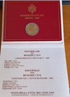 NL* CITTA' DEL VATICANO BENEDETTO 2 Euro 2008 ANNO PAOLINO SAN PAOLO FDC