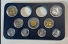 NL* ITALIA Divisionale 1993 9 VALORI senza monete in Argento - PROOF