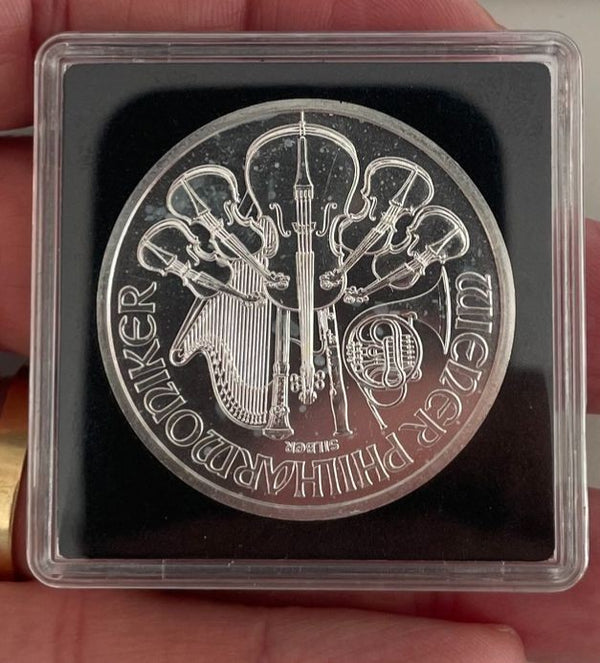 NL* AUSTRIA 2013 1 ONCIA ARGENTO PURO 1 OZ PURE SILVER Filarmonica FDC