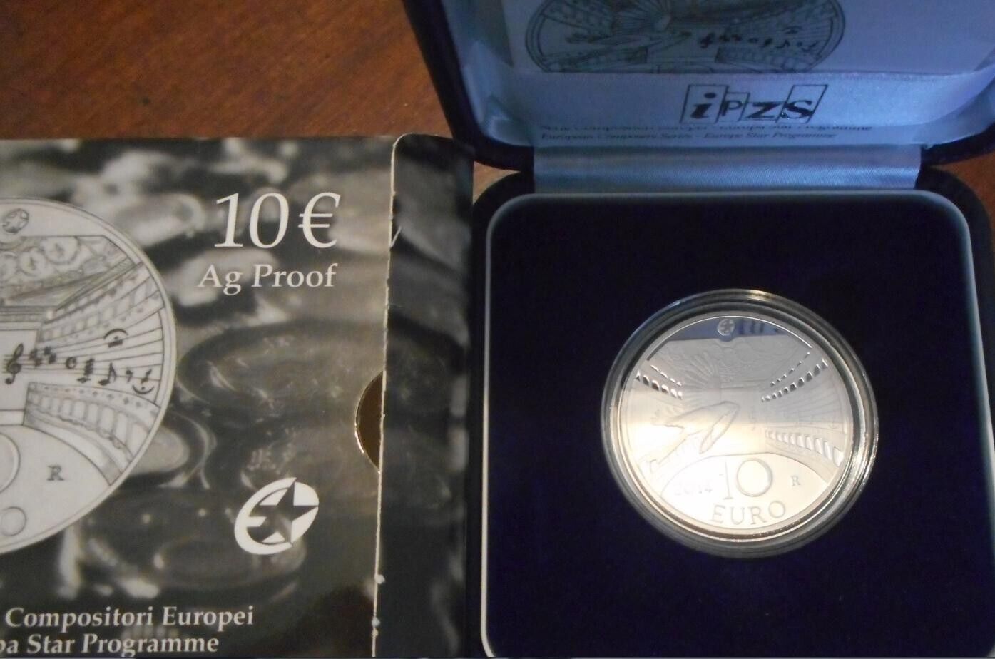 NL * ITALY 10 EURO Silver 2014 GIOACCHINO ROSSINI PROOF Mint Set