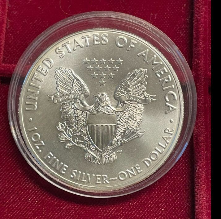 NL* U.S.A. 1 DOLLARO ARGENTO 2018 1 ONCIA ARGENTO PURO Liberty Walking-SILVER OZ