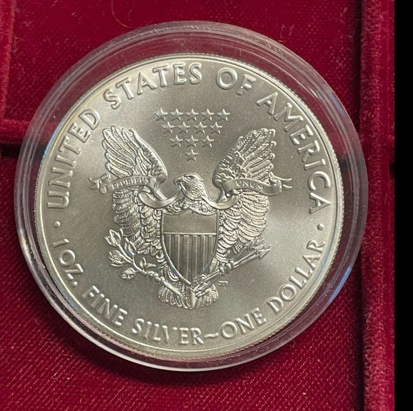 NL* U.S.A. 1 DOLLARO ARGENTO 2018 1 ONCIA ARGENTO PURO Liberty Walking-SILVER OZ