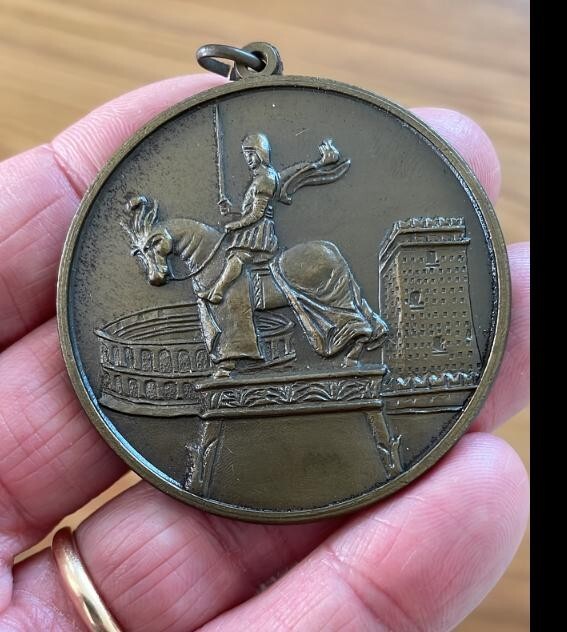 NL* VERONA MEDAGLIA BRONZO 1 Mostra nazionale MODELLISMO NAVALE Giugno 1981 RARA