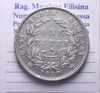 NL* INDIA BRITANNICA REGINA VITTORIA 1 Rupia ONE RUPEE 1840 come da foto