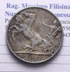 NL* ITALIA VEIII 10 LIRE BIGA 1927 FALSO D'EPOCA grammi 6,90 molto interessante