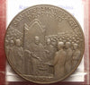 NL* ROME Pope JOHN XXIII BRONZE Medal 1963 POPE RECEIVES Balzan PRIZE FDC 