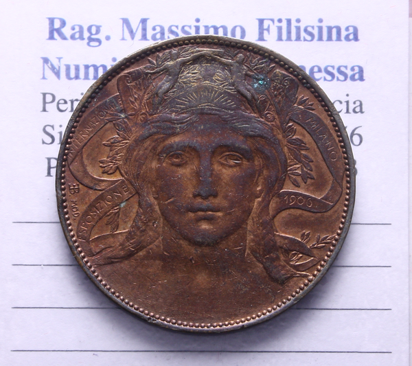 NL* VEIII BUONO 20 CENTESIMI 1906 ESPOSIZIONE di MILANO come da foto