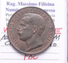NL* VEIII Italia 10 CENTESIMI RAME 1911 CINQUANARIO FDC Perizia Filisina Massimo