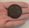 NL* PAVIA Medaglia Bronzo PIO V COLLEGIO GHISLERI 1672 MOLTO RARA come da foto