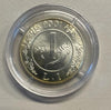 NL* ITALY HISTORY OF THE LIRA 1 Lira Silver 2001 1 LIRA 1951 FDC Protective Porthole