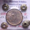 NL* VEIII ITALIA 10 CENTESIMI APE 1922 FDC RAME ROSSO Perizia Filisina Massimo