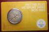 NL* FRANCIA 2 EURO 2021 OLIMPIADI PARIGI 2024 Atletica FDC coin card