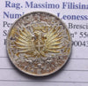 NL* VEIII Italia 1 LIRA ARGENT0 1907 AQUILA SABAUDA super conservazione