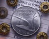 NL* Italia Repubblica 10 LIRE SPIGHE ARATRO 1956 FDC Perizia Gaudenzi Giovanni