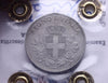 NL* VEIII 20 CENTESIMI HEXAGON 1919 RE-STRUCK SPL Filisina M. Appraisal
