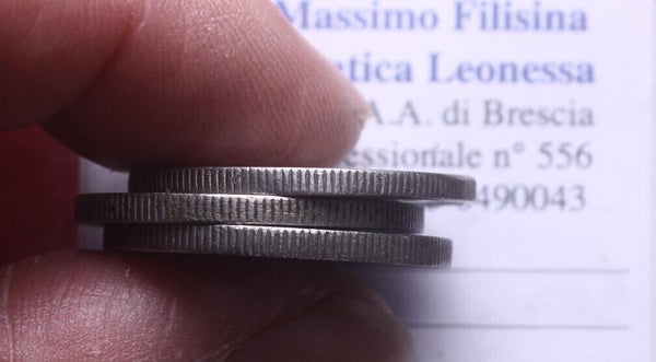 NL* Italia VEIII LOTTO 3 PEZZA da 50 CENTESIMI LEONI 1920 1921 1925 RIGATI!!!!