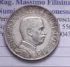 NL* VEIII ITALIA 1 LIRA ARGENTO QUADRIGA VELOCE 1910 SUPER, come da foto