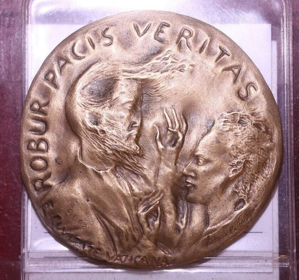 NL* ROME Vatican POPE JOHN PAUL II BRONZE Medal 1981 YEAR III BU