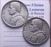 NL* CITTA' del VATICANO PIO XI Lotto 2 Monete 5 LIRE 1934 5 LIRE 1936 come foto