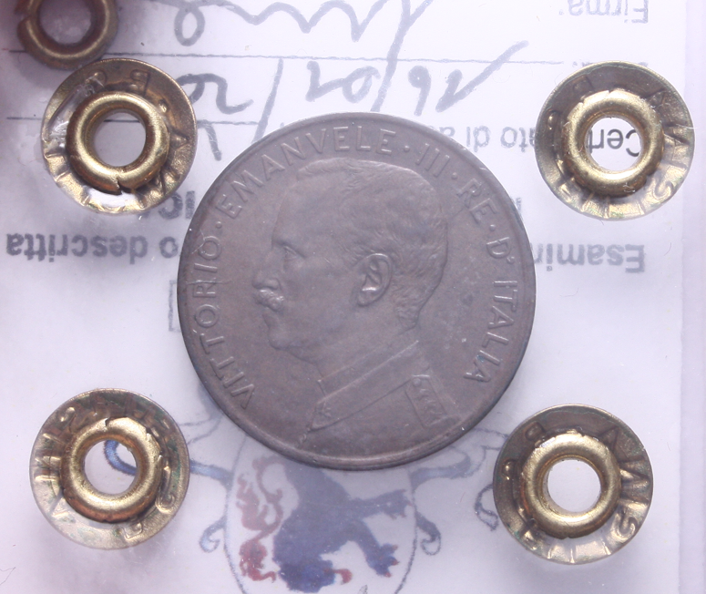 NL* VEIII Italia 2 CENTESIMI 1916 ITALIA SU PRORA QFDC/FDC Perizia Filisina