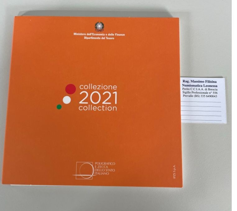 NL* ITALIA Repubblica Divisionale 2021 8 Valori IN EURO FDC Set zecca