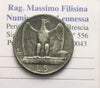 NL* VEIII Italia 5 Lire Aquilotto 1927 FALSO d'epoca molto interessante gr 3.86