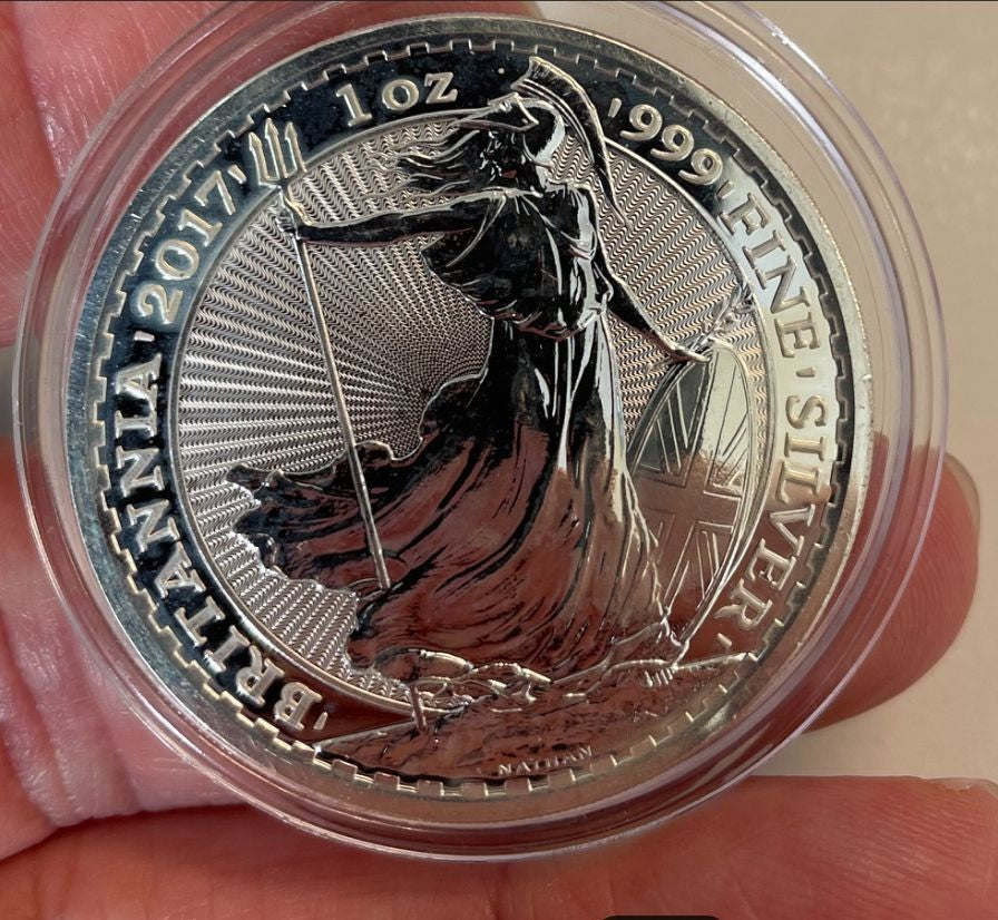 NL* BRITANNIA ELISABETTA II  1 ONCIA ARGENTO 20171 ONCIA OZ Argento PURO IN OBLO