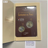 NL* ITALIA Repubblica Dittico 1 e 2 euro 2019 LEONARDO DA VINCI FDC Set Zecca
