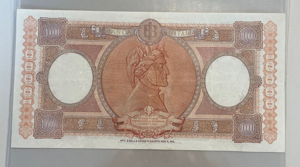 NL*BANCA D' ITALIA Banconota 10000 Lire MARINARE REGINE DEL MARE 21 11 1955 E861