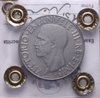 NL* VEIII 1 LIRA IMPERO 1940 XVIII ANTIMAGNETICA QFDC/FDC Perizia Filisina