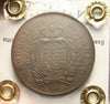 NL* SAN MARINO 10 copper cents 1893 ROME QFDC/FDC Appraisal FILISINA Massimo 