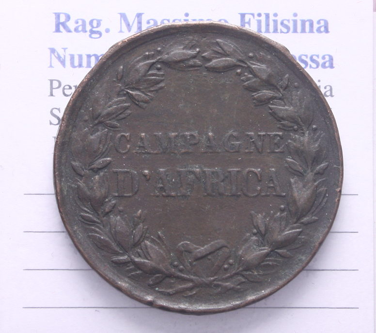 NL* UMBERTO I Medaglia Bronzo CAMPAGNE D'AFRICA Speranza