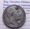 NL* VEIII Italia 2 LIRE ARGENT0 1902 AQUILA SABAUDA RARA *R* SUPER PREZZO