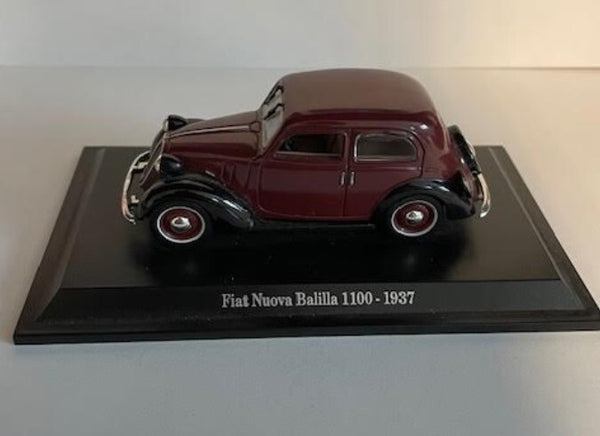 NL* MODELLINO AUTO FIAT NUOVA BALILLA 1100 1937 Scala 1:43 come da foto