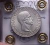 NL* VEIII Italia 10 LIRE ARGENTO IMPERO 1936 XIV QFDC Perizia Filisina * 2