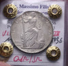 NL* VEIII Italy 10 LIRE SILVER EMPIRE 936 QSPL/SPL Filisina Massimo Expert Opinion