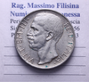 NL* VEIII Italia 10 LIRE Argento BIGA 1930 RARA come da foto