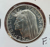 NL* ITALIA Repubblica 500 Lire Argento 1965 DANTE ALIGHIERI Fior di Conio