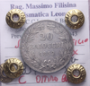 NL* STATO PONTIFICIO PAPA PIO IX 20 BAIOCCHI Argento 1859 QFDC Perizia Filisina