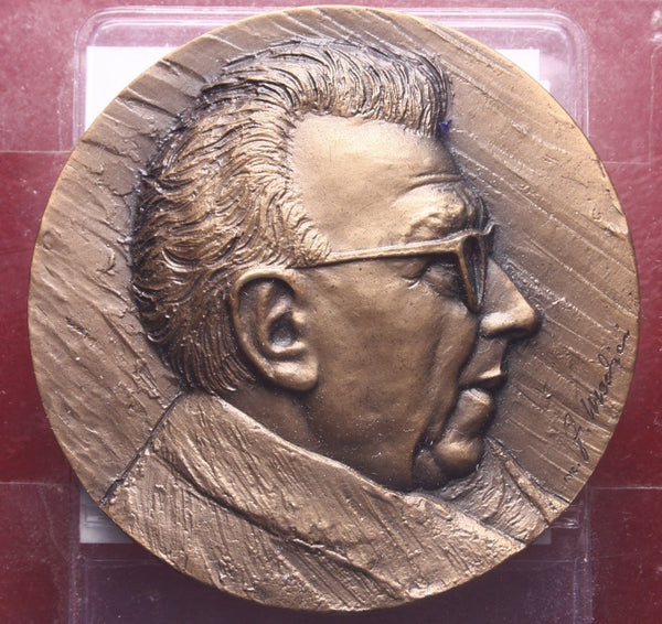 NL* BRESCIA Medaglia Bronzo PADRE GIACOMO PIFFERETTI 1908-1980 Medici