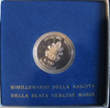 NL* VATICANO 500 LIRE Argento 1984 BEATA Vergine MARIA PROOF set zecca