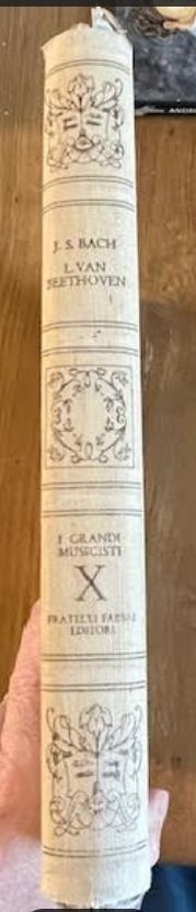 NL* FABBRI EDITORE I GRANDI MUSICISTI Volume X BACH E BEETHOVEN