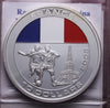 NL* REPUBLIC OF LIBERIA 10 DOLLARS 2006 Calcio Francia Mondiali 2006