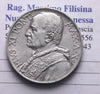 NL* ROMA CITTA' DEL VATICANO Papa PIO XI 10 Lire ARGENTO 1931 ECCELLENTE