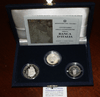 NL* ITALY TRIPTYCH 500 200 100 Lire silver BANK OF ITALY 1993 PROOF Mint Set