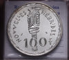 NL* NUOVE EBRIDI 100 FRANCHI ARGENTO SILVER 1966 super conservazione