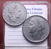 NL* Italia Repubblica Lotto 2 pezzi 50 LIRE 1961 E 100 LIRE 1955 come da foto