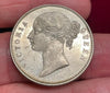 NL* INDIA QUEEN VICTORIA 1 RUPEE Silver Rupee 1840 TOP ABOUT UNCIRCULATED FDC